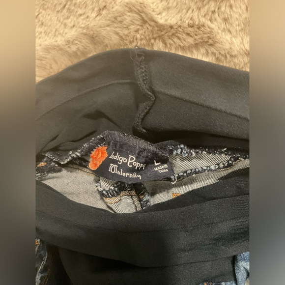 Indigo Poppy Maternity Jeans - Picture 5 of 5